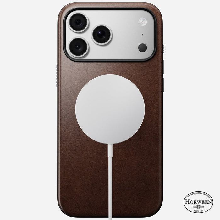 Nomad - Modern Horween Leather Case - iPhone 18 Pro Max - Brown