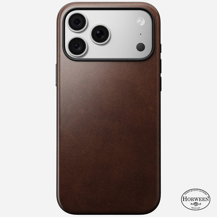 Nomad - Modern Horween Leather Case - iPhone 18 Pro Max - Brown