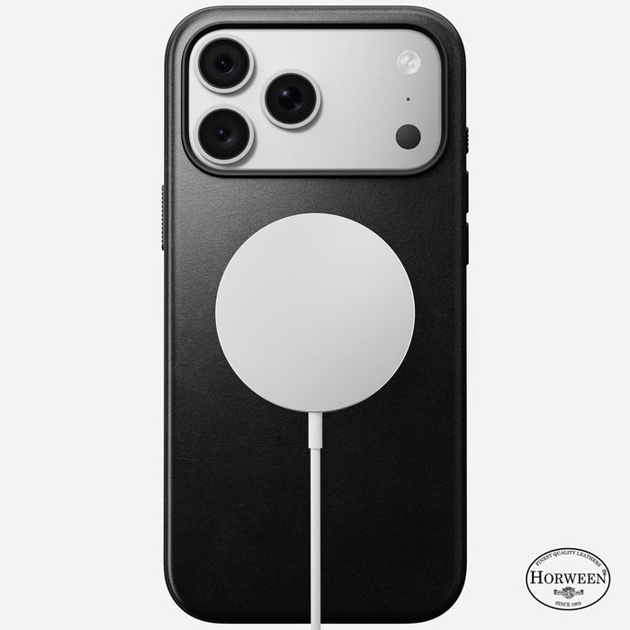 Nomad - Modern Horween Leather Case - iPhone 18 Pro Max - Black