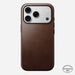 Nomad - Modern Horween Leather Case - iPhone 18 Pro - Brown
