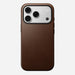 Nomad - Modern Leather Case - iPhone 18 Pro - Brown