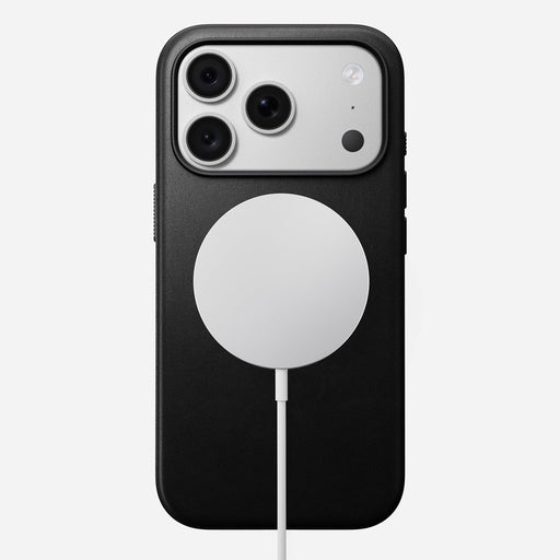 Nomad - Modern Leather Case - iPhone 18 Pro - Black