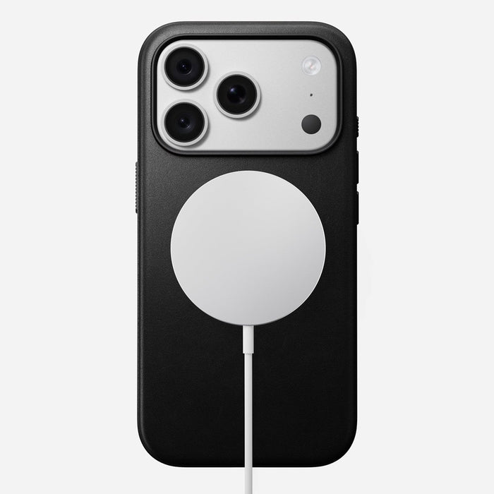 Nomad - Modern Leather Case - iPhone 18 Pro - Black