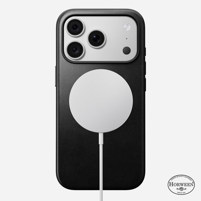 Nomad - Modern Horween Leather Case - iPhone 18 Pro - Black
