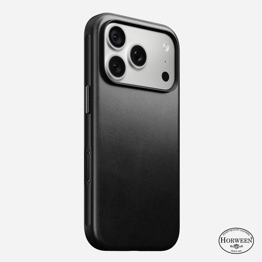 Nomad - Modern Horween Leather Case - iPhone 18 Pro - Black