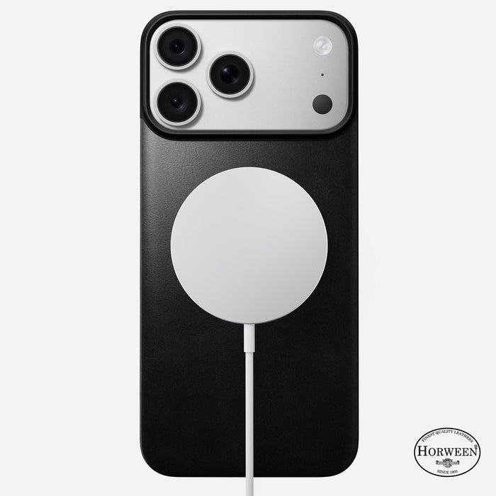 Nomad - Mag Leather Back - Horween - iPhone 18 Pro Max - Black