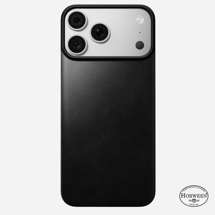 Nomad - Mag Leather Back - Horween - iPhone 18 Pro Max - Black