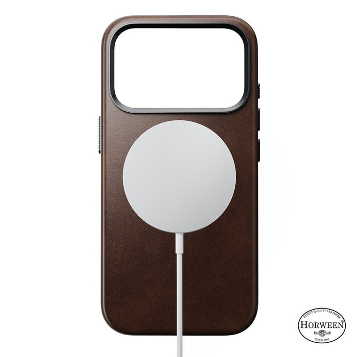 Nomad - Modern Horween Leather Case - iPhone 17 Pro Max - Brown