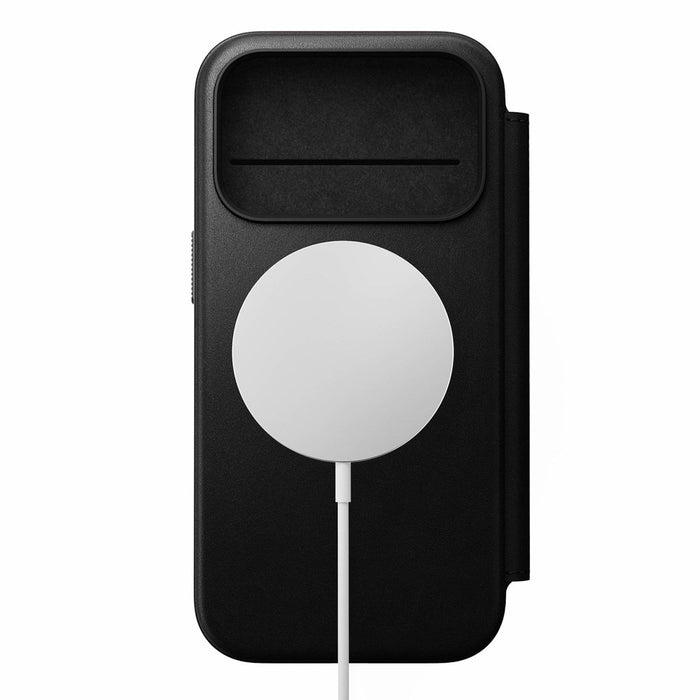 Nomad - Modern Leather Folio - iPhone 17 Pro - Black