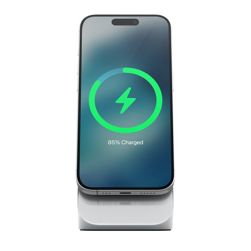 Nomad - Stand One (4th Gen) - 2-in-1 Charging Hub - Silver