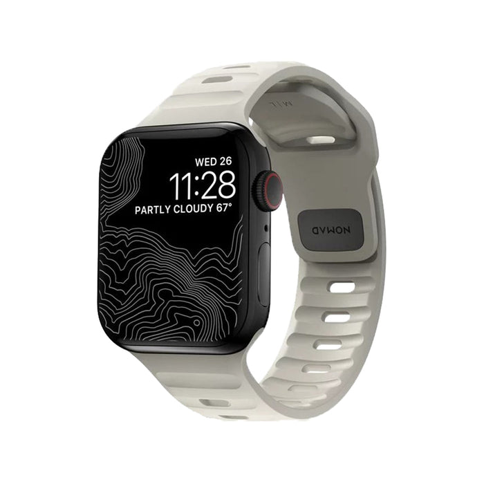 NOMAD Sport Band – Stone | Apple Watch (44–46mm / Ultra)