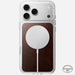 Nomad - Clear Leather Case - Horween - iPhone 18 Pro Max - Brown