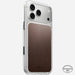 Nomad - Clear Leather Case - Horween - iPhone 18 Pro Max - Brown