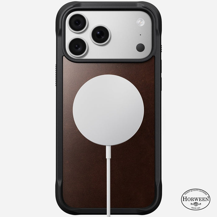 Nomad - Rugged Horween Leather Case - iPhone 18 Pro Max - Brown
