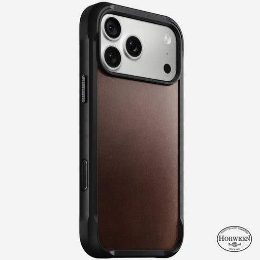 Nomad - Rugged Horween Leather Case - iPhone 18 Pro Max - Brown