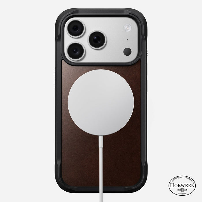 Nomad - Rugged Horween Leather Case - iPhone 18 Pro - Brown