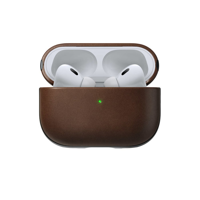 Nomad - Modern Leather Case - AirPods Pro 2 - Brown