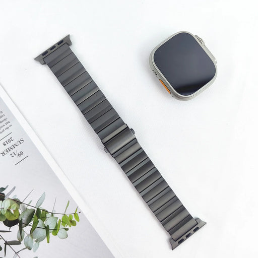 Metal Link Band for Apple Watch - Black Macfixit Australia