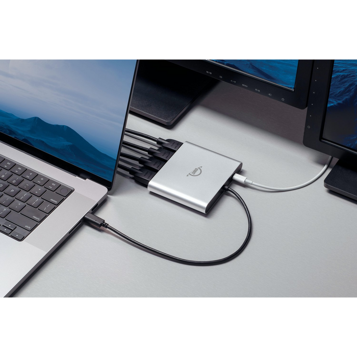 OWC USB-C Quad HDMI 4K Display Adapter with DisplayLink