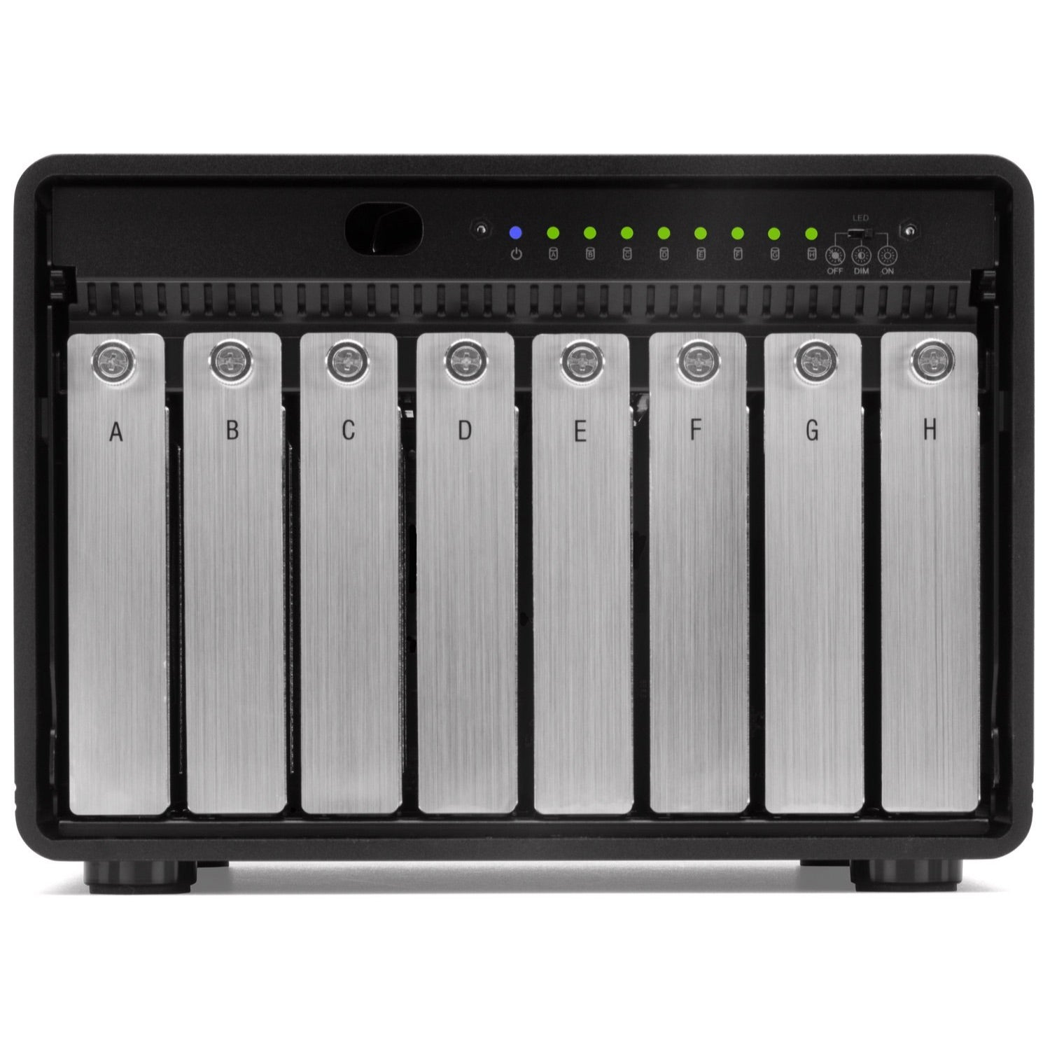 0TB OWC ThunderBay 8 Eight-Bay External Drive Enclosure with Dual Thunderbolt 3 Ports