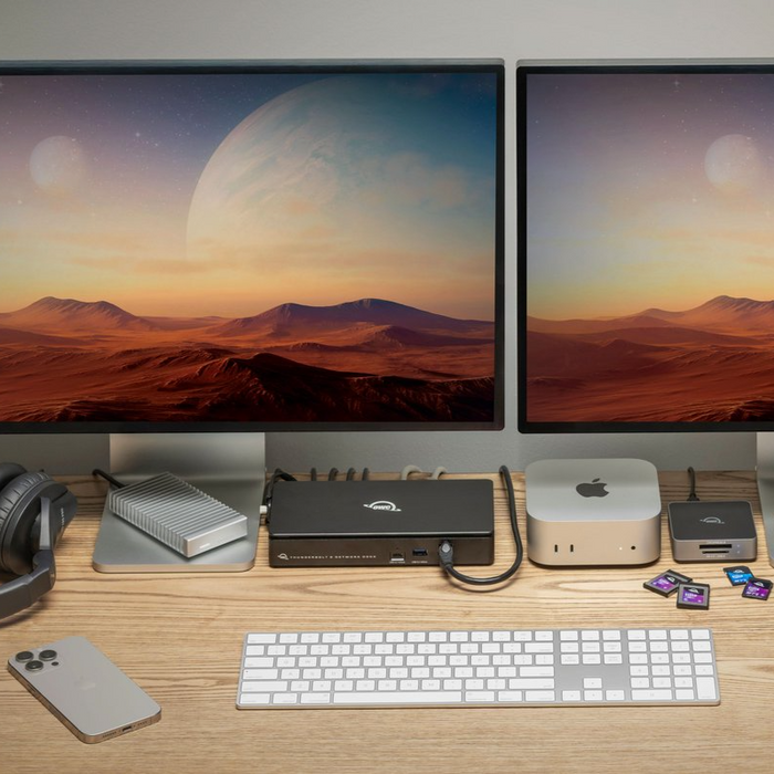 11-Port OWC Thunderbolt 5 Dual 10GbE Network Dock