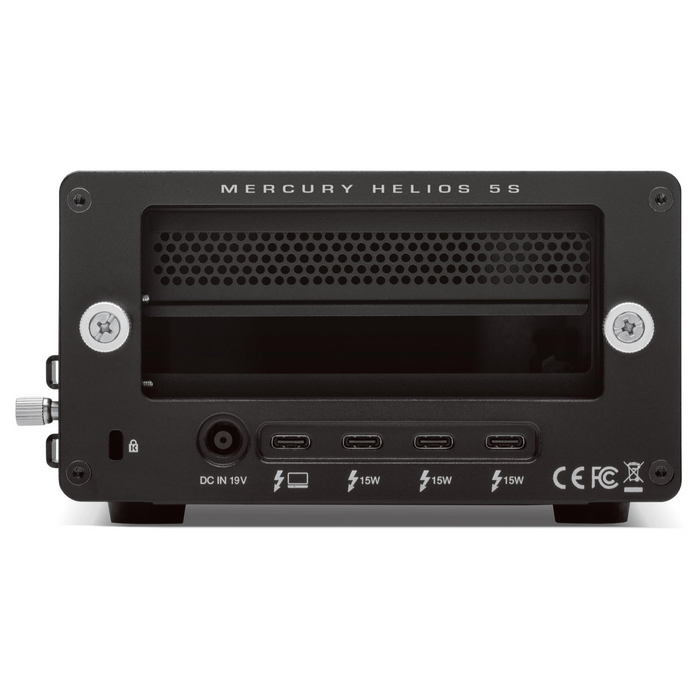OWC Mercury Helios 5S Thunderbolt 5 (80Gb/s) PCIe Expansion Solution