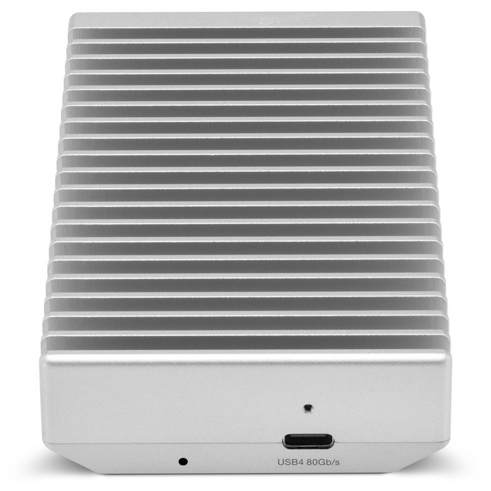 2.0TB OWC Express 1M2 80G USB4 (80Gb/s) Bus-Powered Portable External Storage Enclosure for NVMe M.2 SSDs