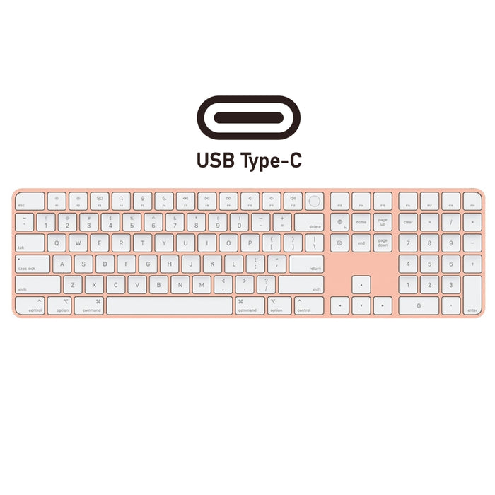 Apple Magic Keyboard with Numeric Keypad and Touch ID (USB-C) - Orange