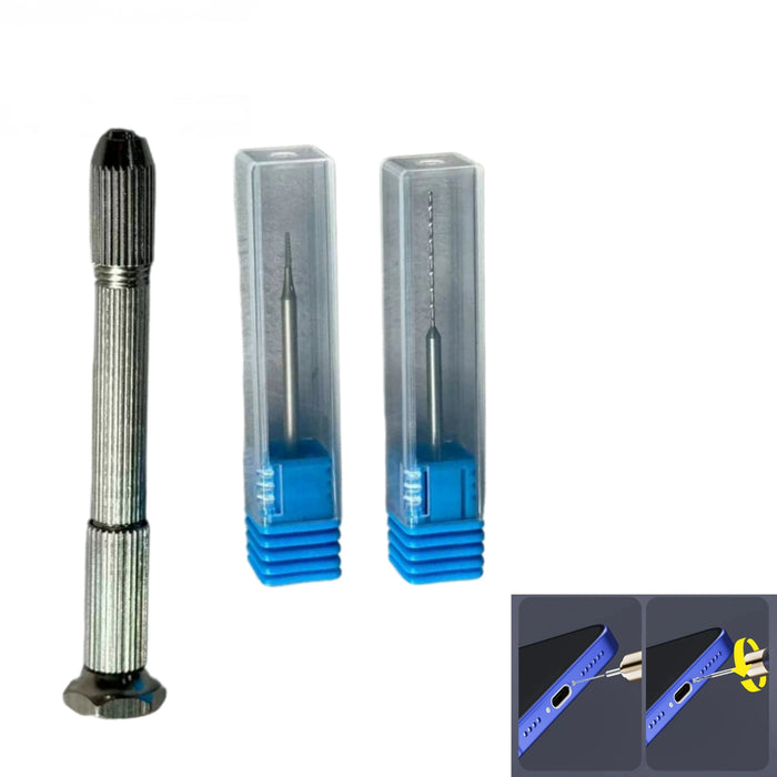 Stripped Screw Extractor Kit with Hand Drill Pen - Alloy Piercing & Reverse Drill Bits Macfixit Australia