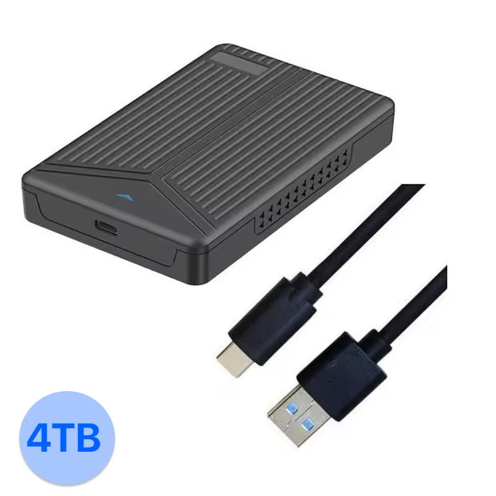 4TB USB-C Portable External Hard Drive – Everyday Backup & Storage