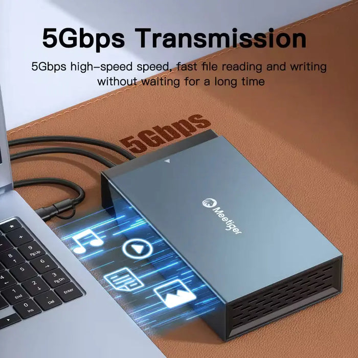 18TB External Storage Drive – Toshiba Enterprise SAS HDD in Fan-Cooled Aluminium Enclosure Macfixit Australia