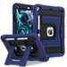 Heavy-Duty Shockproof Case for iPad 10th Gen & iPad 11th Gen (A16) - Rugged Protective Cover with Multi-Angle Stand, Pencil Holder, and Carrying Strap Macfixit Australia