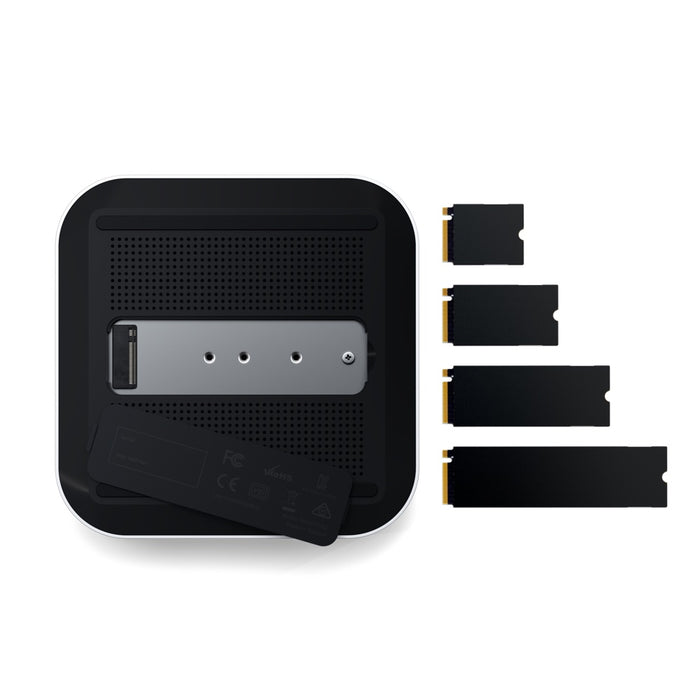Satechi Thunderbolt 5 CubeDock with SSD Enclosure (Silver) Satechi