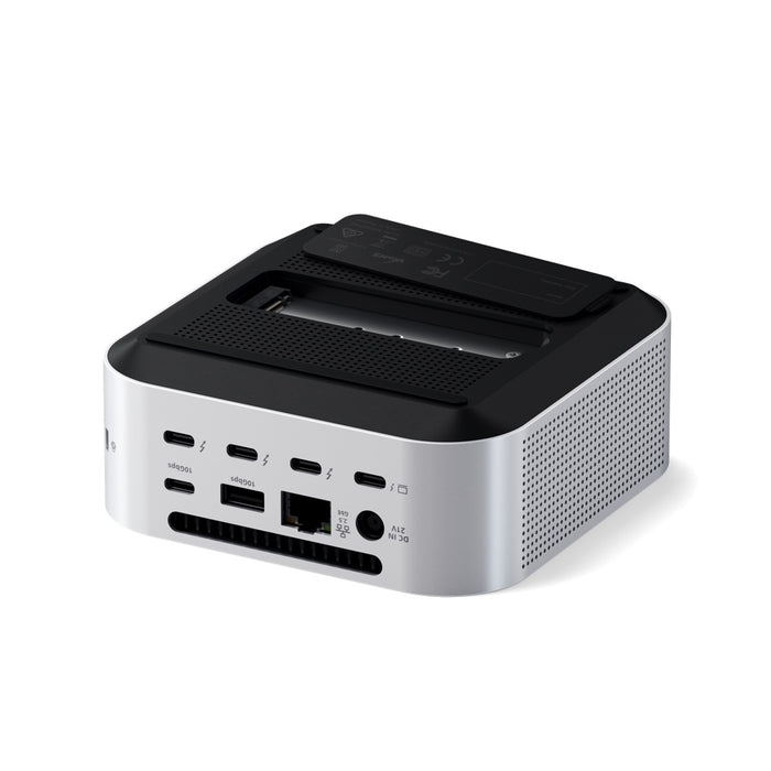 Satechi Thunderbolt 5 CubeDock with SSD Enclosure (Silver) Satechi