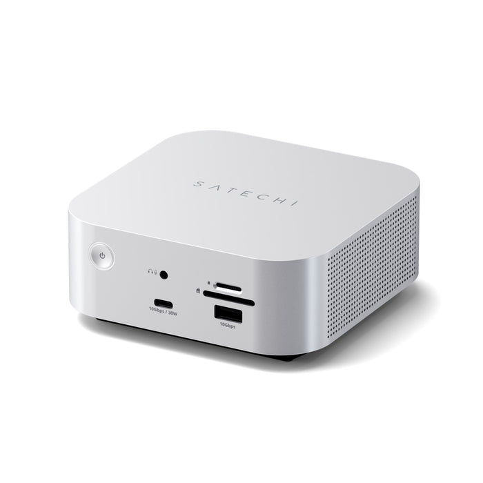 Satechi Thunderbolt 5 CubeDock with SSD Enclosure (Silver) Satechi