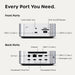 Satechi Thunderbolt 5 CubeDock with SSD Enclosure (Silver) Satechi