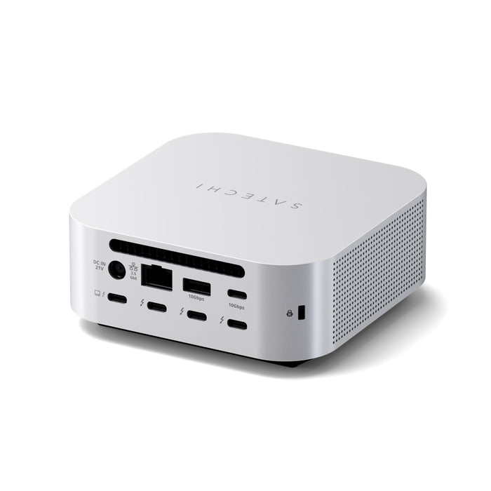 Satechi Thunderbolt 5 CubeDock with SSD Enclosure (Silver) Satechi
