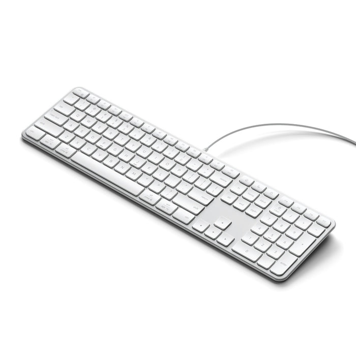 Satechi Slim LX3 USB-C Wired Keyboard (Silver)