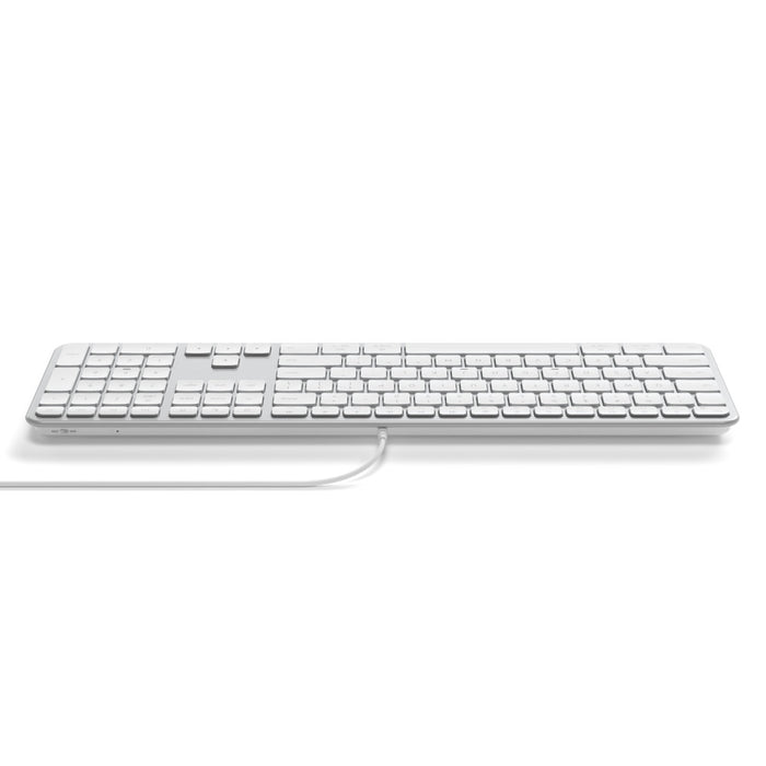 Satechi Slim LX3 USB-C Wired Keyboard (Silver)