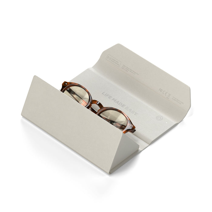 Satechi Vegan-Leather FindAll Glasses Case (Sand)