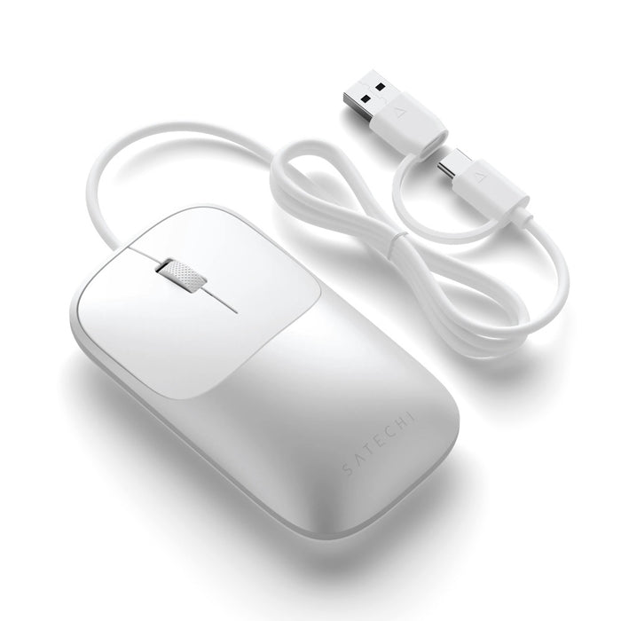 Satechi Slim LX USB-C Wired Mouse (Silver)