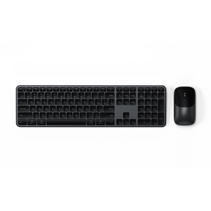 Satechi Slim CEX3 Wireless Keyboard and Mouse Combo (Space Black)