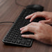 Satechi Slim CLX3 USB-C Wired Keyboard and Mouse Combo (Space Black)