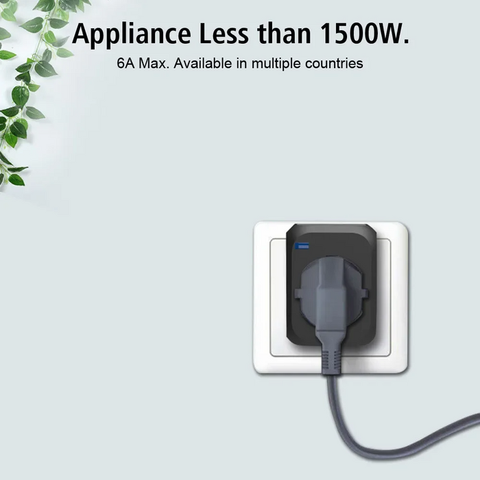 Universal Travel Adapter with Dual USB and USB-C port