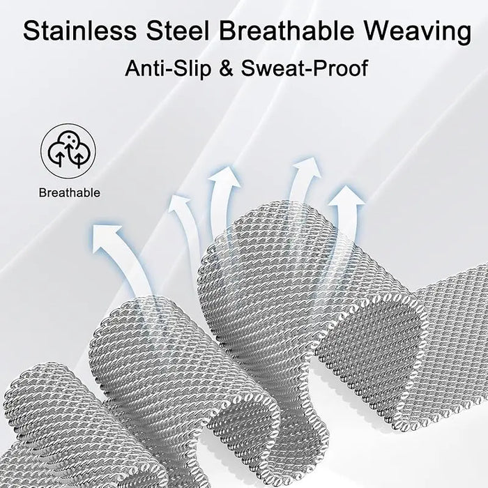 Milanese Loop Band For Apple Watch - Black