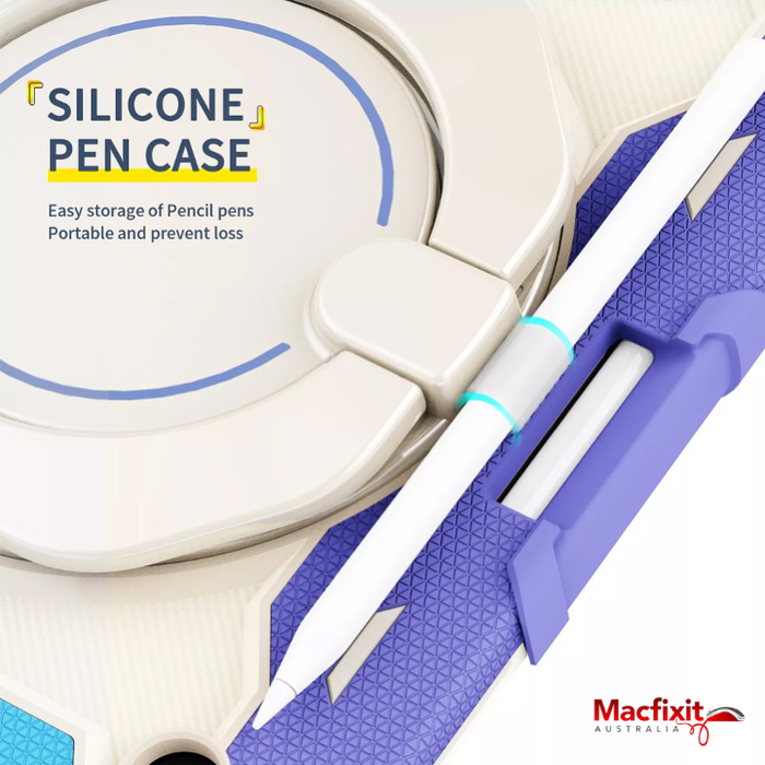 Armor Shockproof Handle Ring Rotation Case Cover for iPad 10th gen (2022) 10.9" iPad