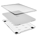 STM Studio Case for MacBook Neo - Clear, exploded view