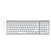 Macally Wired USB Keyboard for Mac - Ultra-Slim Full-Size with Numeric Keypad - Silver Macfixit Australia