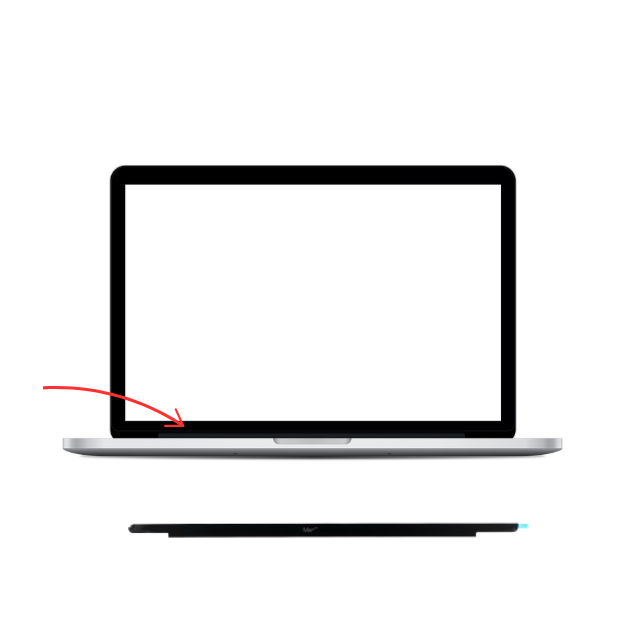 Display Bezel For MacBook Air 13" - A2337/A1932/A2179