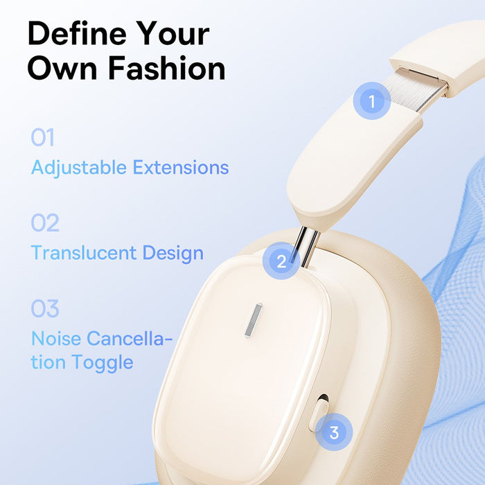 Baseus Bowie H1i Noise-Cancellation Wireless Headphones